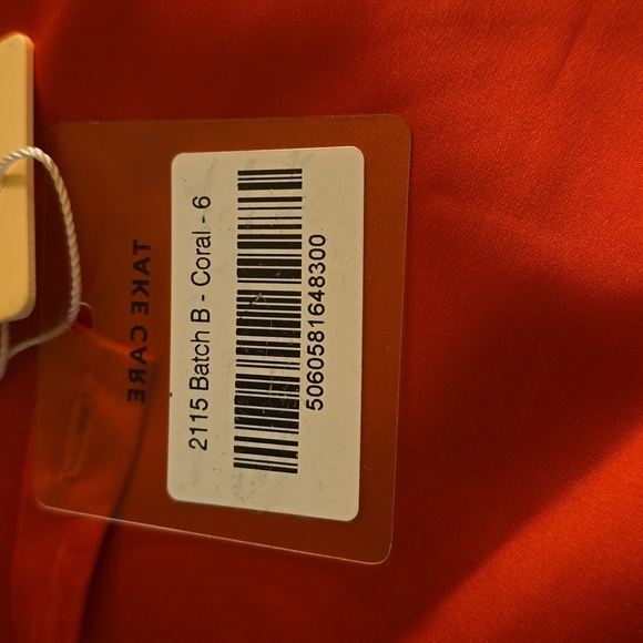 Oh polly orange dress - Picture 3 of 3